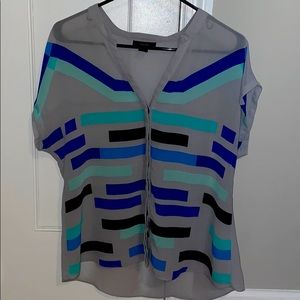 Grey Short Sleeve Top